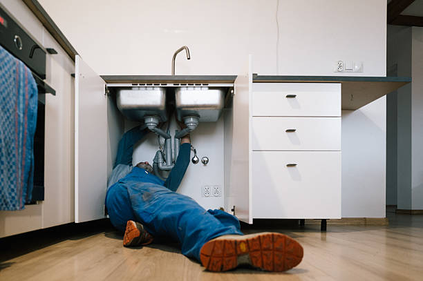 Professional Drain Cleaning technician working in Fountain, CO